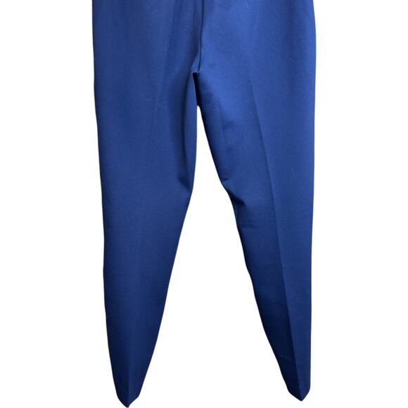 Tailored by Susan Graver Smart Ponte Slim Leg Trouser Navy X-Small PETITE NWOT - Picture 9 of 12